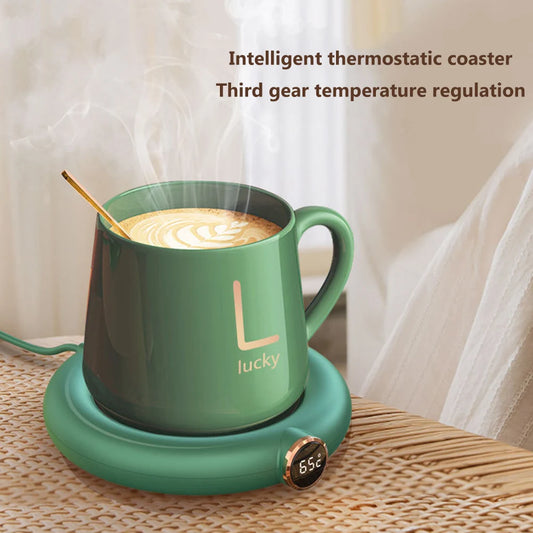 Electric Coffee Mug Heater Coaster - ShopperDeals.shop